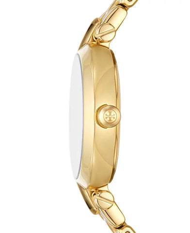 Tory Burch - Women's Kira Gold-Tone Stainless Steel Bracelet Watch 30mm