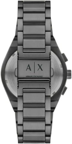 Armani Exchange Watch for Men, Automatic Movement and 46mm Case Size with Stainless Steel, Leather or Silicone Stra