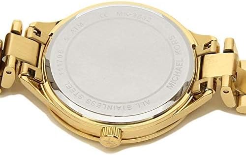 Michael Kors Crystal Gold Tone Stainless Steel Ladies Watch MK3632