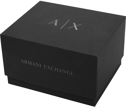 Armani Exchange Watch for Men, Chronograph Movement and 46mm Case Size with Stainless Steel, Leather or Silicone Strap