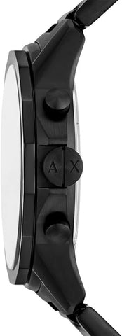 Armani Exchange Watch for Men, Automatic Movement and 46mm Case Size with Stainless Steel, Leather or Silicone Strap