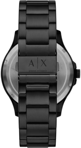 Armani Exchange Watch for Men, Automatic Movement and 46mm Case Size with Stainless Steel, Leather or Silicone Strap