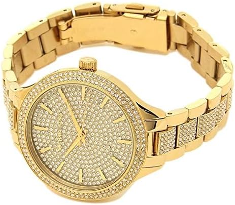 Michael Kors Crystal Gold Tone Stainless Steel Ladies Watch MK3632