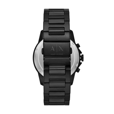 Armani Exchange Stainless Steel Analog Black Dial & Band Men's Watch-Ax7153Set
