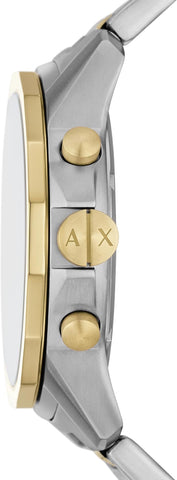 Armani Exchange Chronograph Dress Watch for Men with Stainless Steel, Silicone or Leather Band