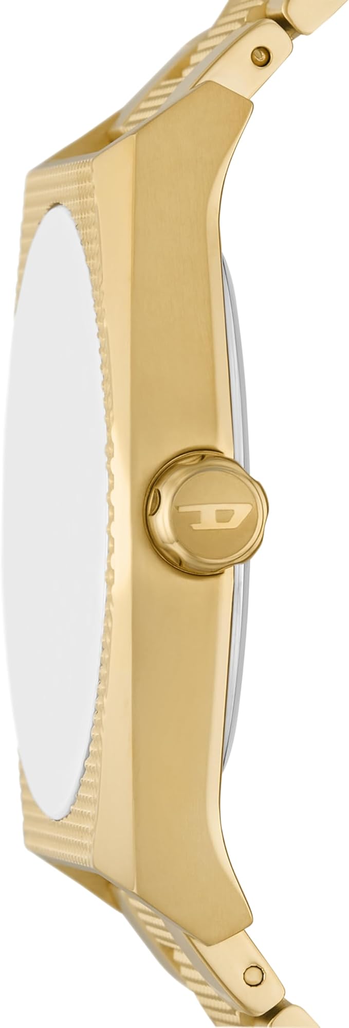 Diesel Scraper Stainless Steel Three-Hand Analog Men's Watch, Color: Gold (Model: DZ2173)