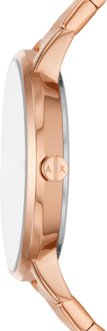 Armani Exchange - Women's Watch, Three-Hand Watch for Women with Stainless Steel or Leather Band