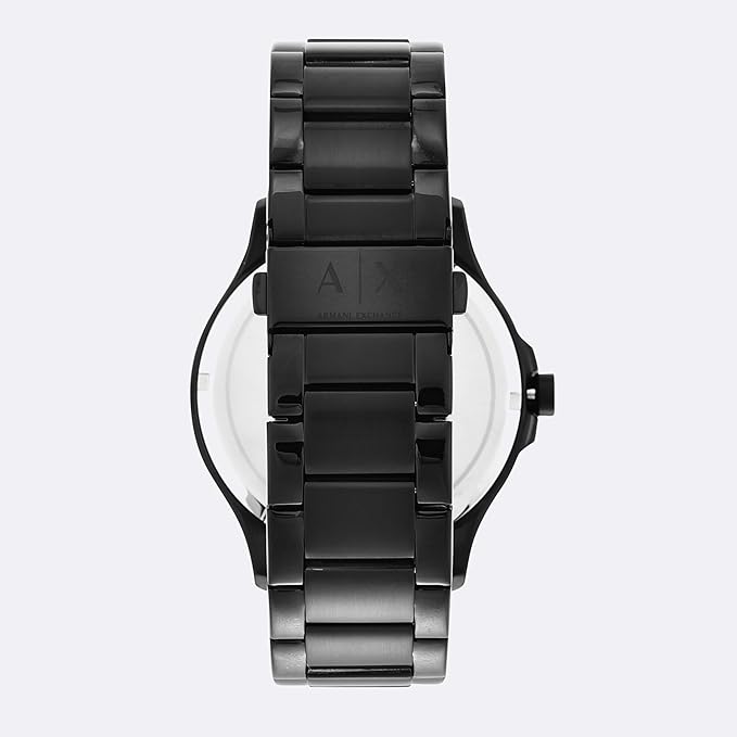Armani Exchange Men's Black Stainless Steel Watch (Model: AX2104)