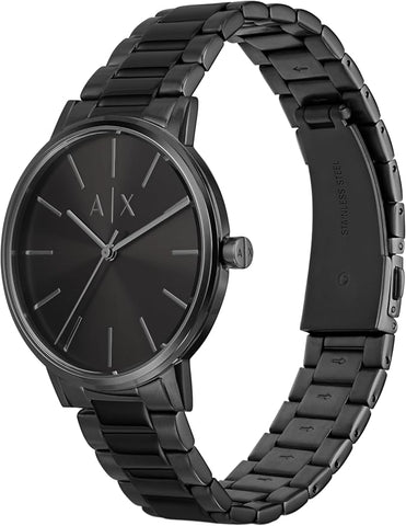 Armani Exchange - Men's Black Stainless Steel Watch (Model: AX2701)