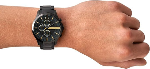 Armani Exchange Chronograph Watch for Men; Men's Watch with Leather, Stainless Steel or Silicone Band