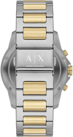 Armani Exchange Chronograph Dress Watch for Men with Stainless Steel, Silicone or Leather Band