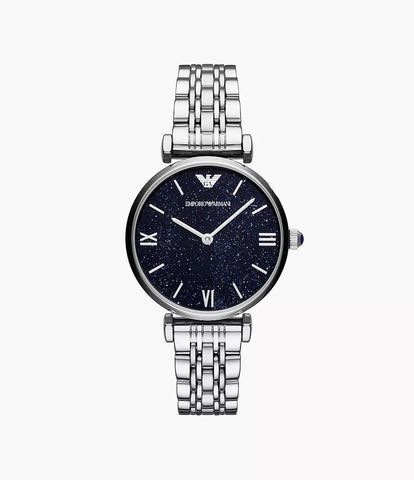 Emporio Armani - Women's Two-Hand Stainless Steel Watch