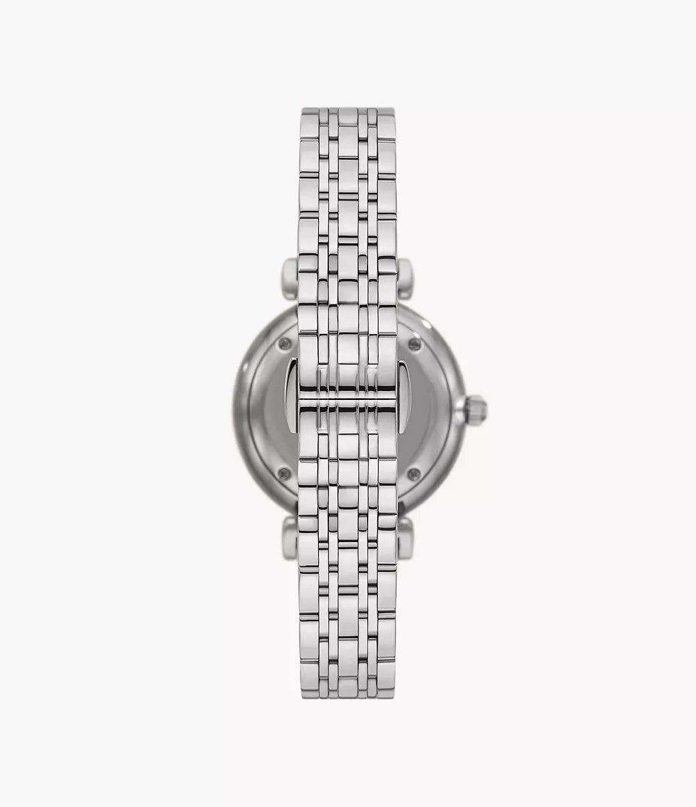 Emporio Armani Two-Hand Stainless Steel Watch