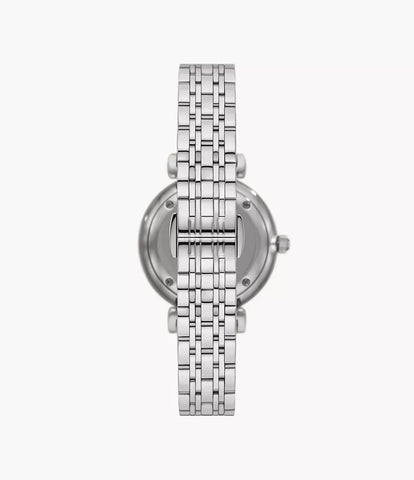 Emporio Armani Two-Hand Stainless Steel Watch