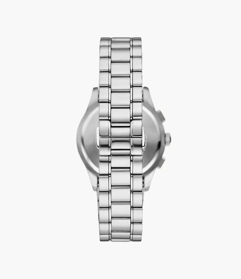 Emporio Armani Chronograph Stainless Steel Watch - Silver