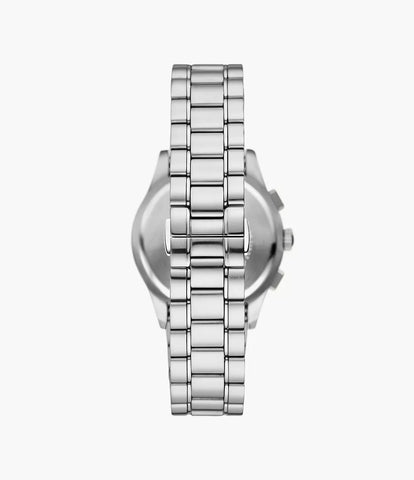 Emporio Armani Chronograph Stainless Steel Watch - Silver