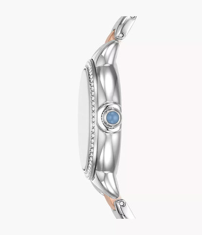 Emporio Armani Three-Hand Two-Tone Stainless Steel Watch - Gold & Silver