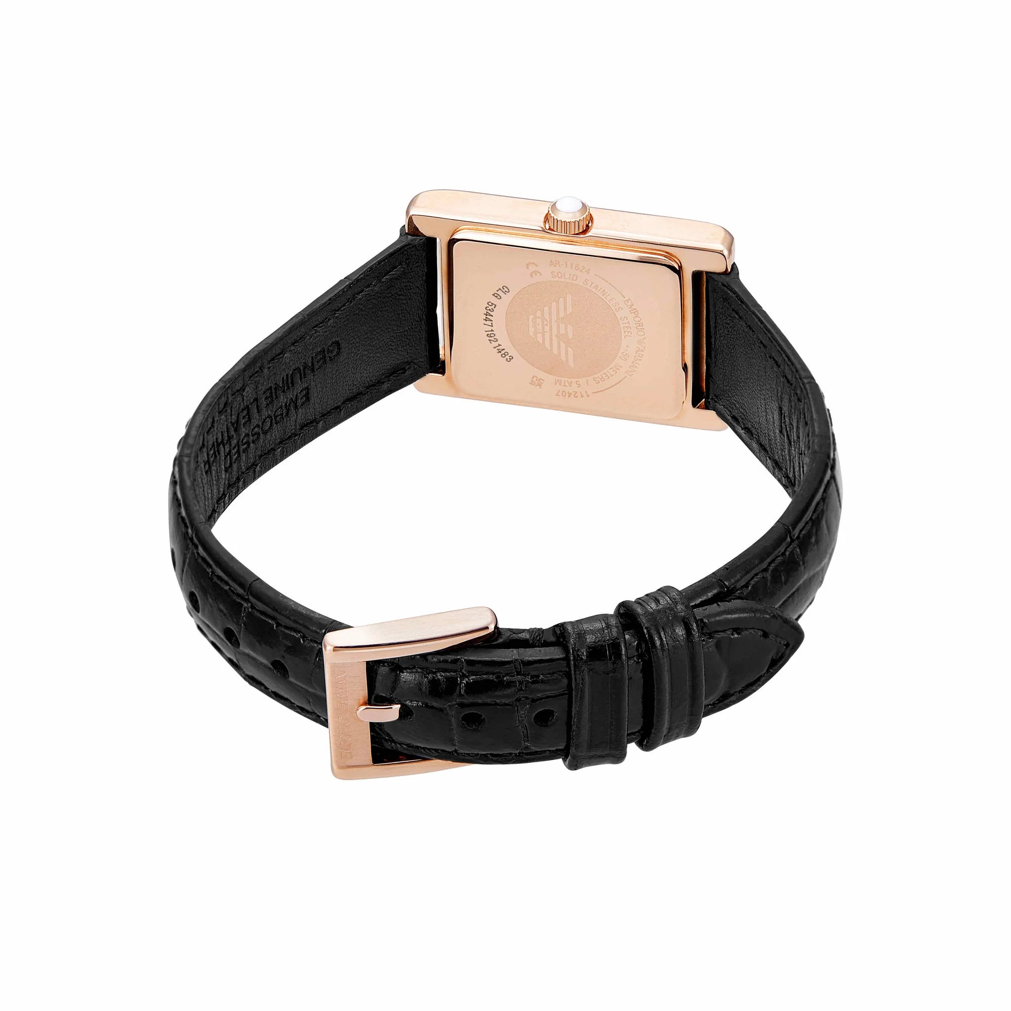 Emporio Armani Black Analogue Watch AR11624