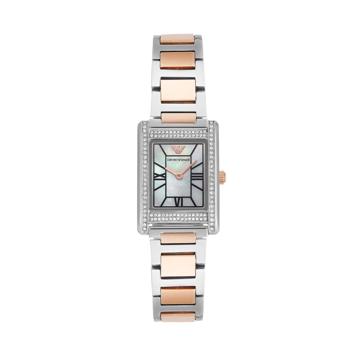 Emporio Armani Two Tone Analogue Watch AR11626
