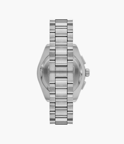 Emporio Armani Chronograph Stainless Steel Watch - Silver