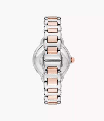 Emporio Armani Three-Hand Two-Tone Stainless Steel Watch