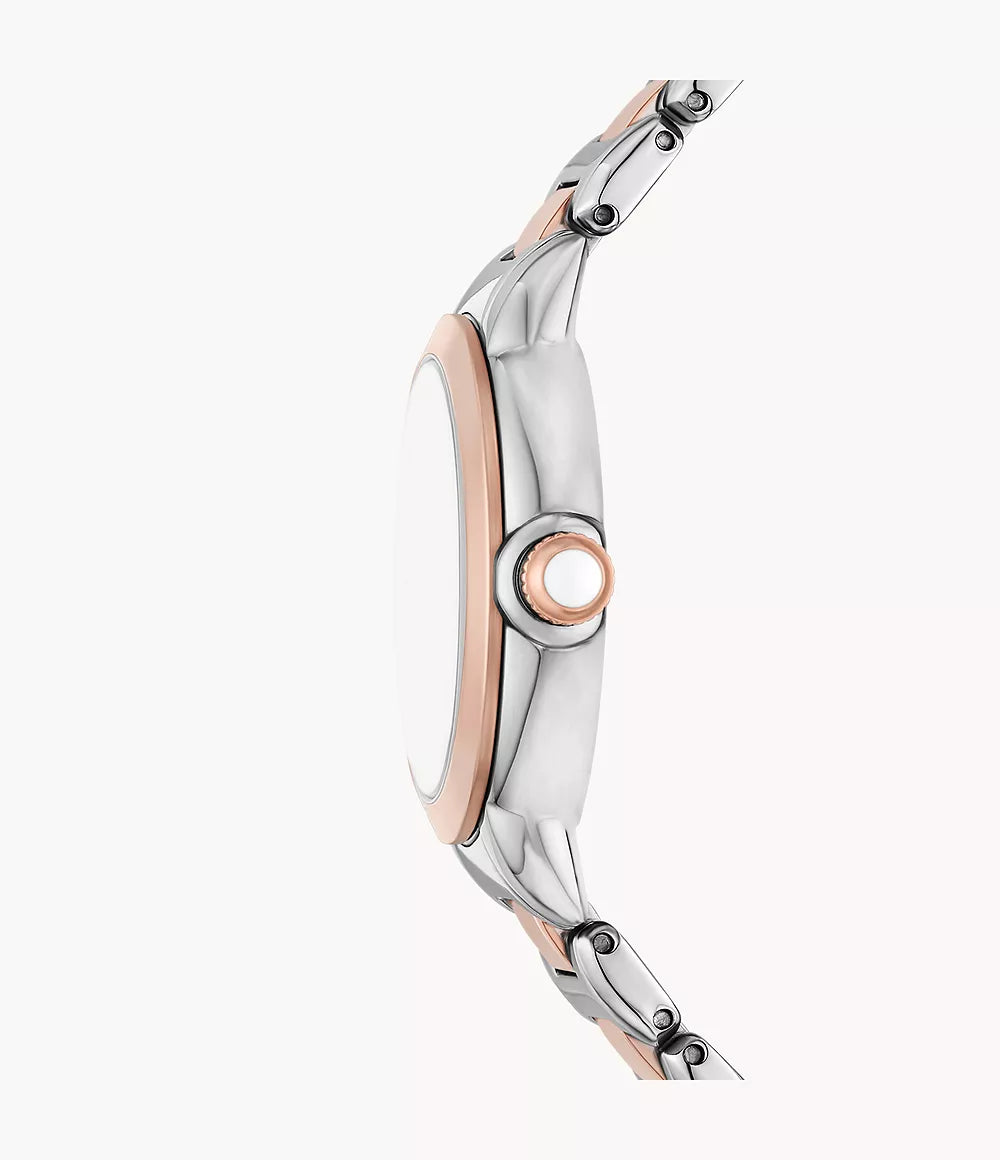 Emporio Armani Three-Hand Two-Tone Stainless Steel Watch