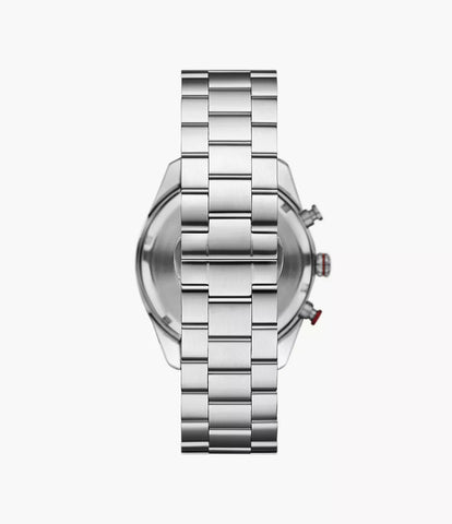Emporio Armani Chronograph Stainless Steel Watch - Silver