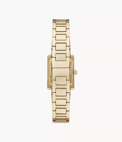 Emporio Armani Two-Hand Gold-Tone Stainless Steel Watch - Gold