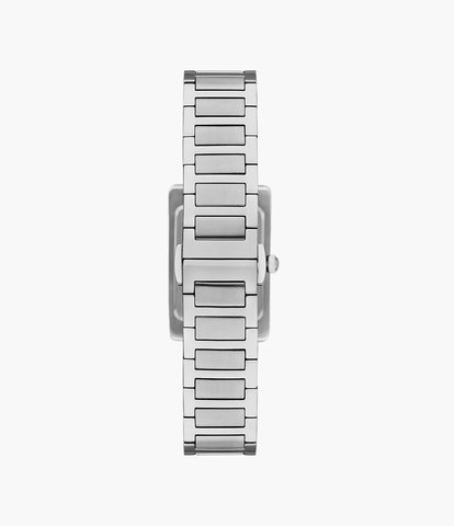 Emporio Armani Two-Hand Date Stainless Steel Watch - Silver