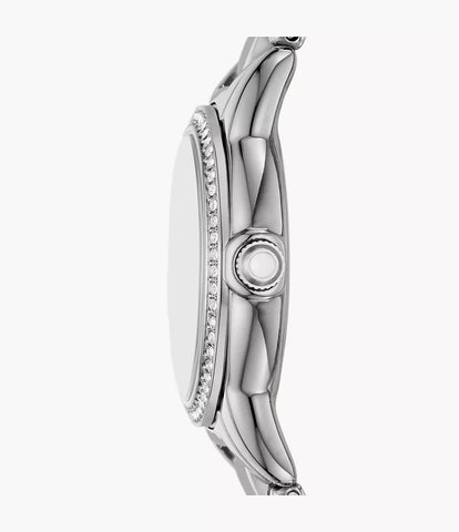 Emporio Armani Two-Hand Stainless Steel Watch - Silver