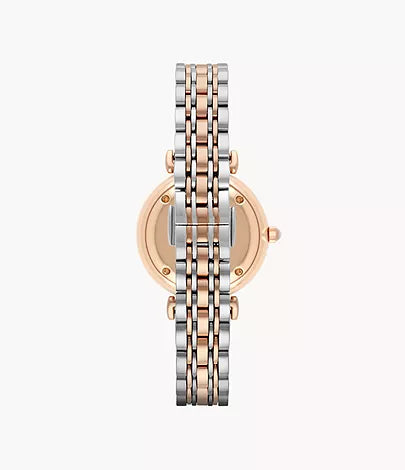 Emporio Armani Women's Two-Hand Two-Tone Stainless Steel Watch