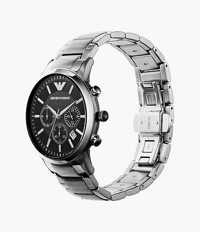Emporio Armani Men's Chronograph Stainless Steel Watch
