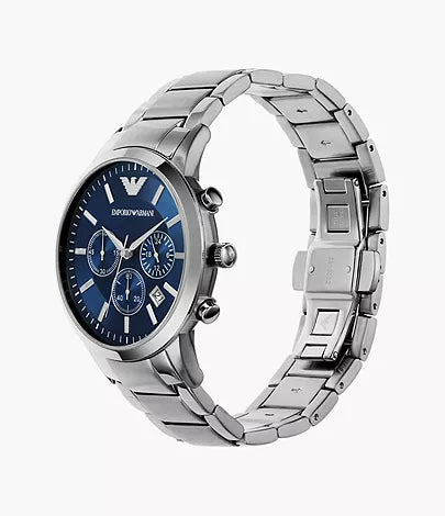 Emporio Armani Men's Chronograph Stainless Steel Watch