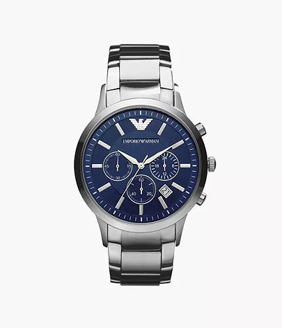 Emporio Armani Men's Chronograph Stainless Steel Watch
