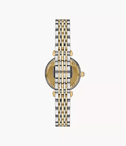 Emporio Armani Two-Hand Two-Tone Stainless Steel Watch and Bracelet Set