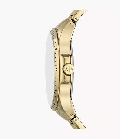 Armani Exchange Multifunction Gold-Tone Stainless Steel Watch
