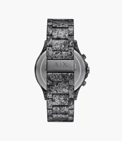 Armani Exchange Chronograph Gunmetal Stainless Steel Watch