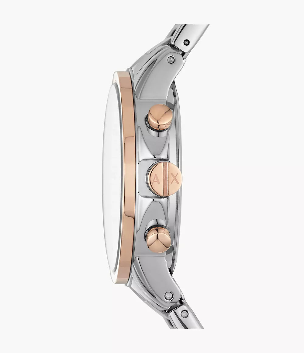 Armani Exchange Women's Chronograph Two-Tone Stainless Steel Watch