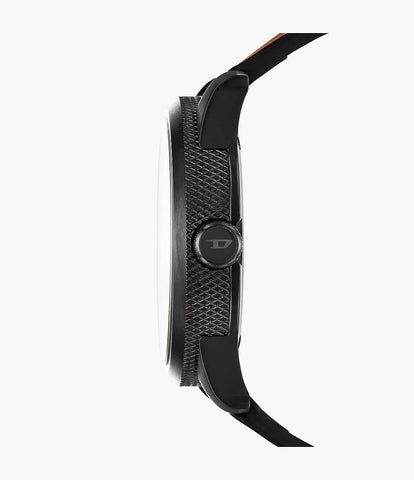 Diesel Men's Rasp Three-Hand Brown Leather Watch