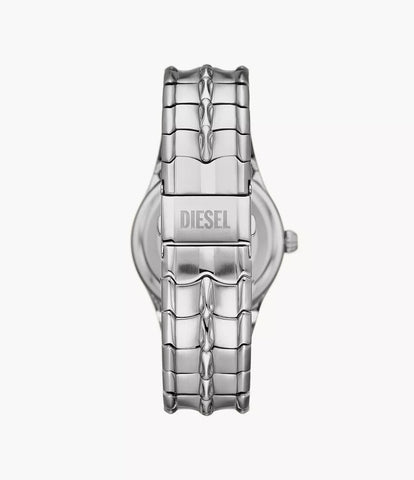 Diesel Vert Three-Hand Date Stainless Steel Watch