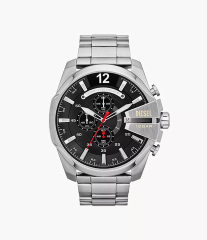 Diesel Men's Mega Chief Chronograph Stainless Steel Watch