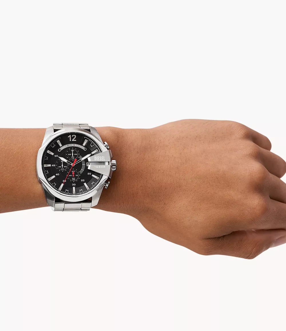 Diesel Men's Mega Chief Chronograph Stainless Steel Watch