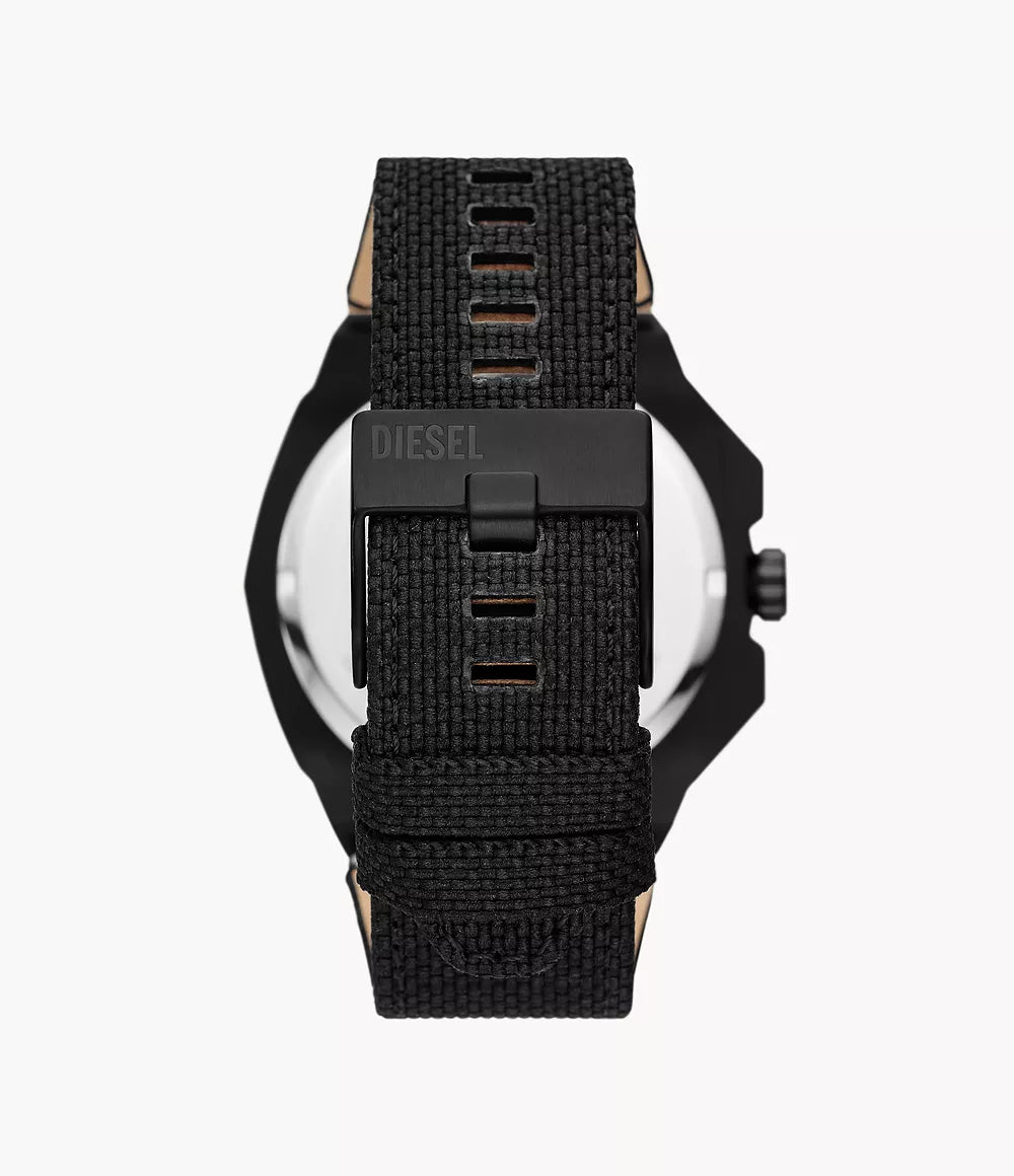 Diesel Framed Solar-Powered Black rPET Watch