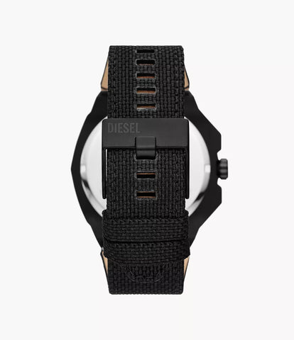 Diesel Framed Solar-Powered Black rPET Watch