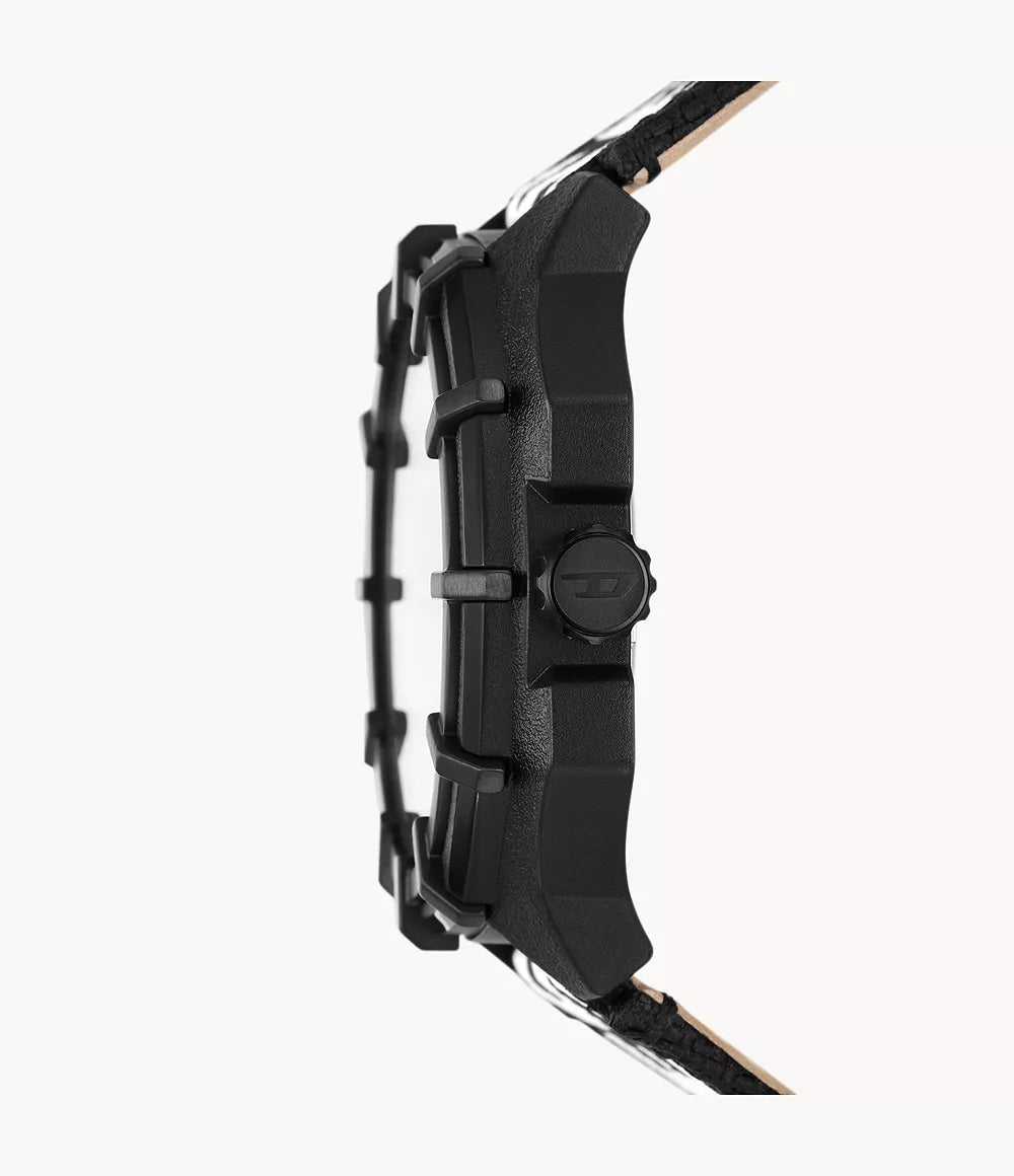 Diesel Framed Solar-Powered Black rPET Watch