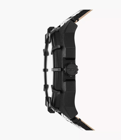 Diesel Framed Solar-Powered Black rPET Watch