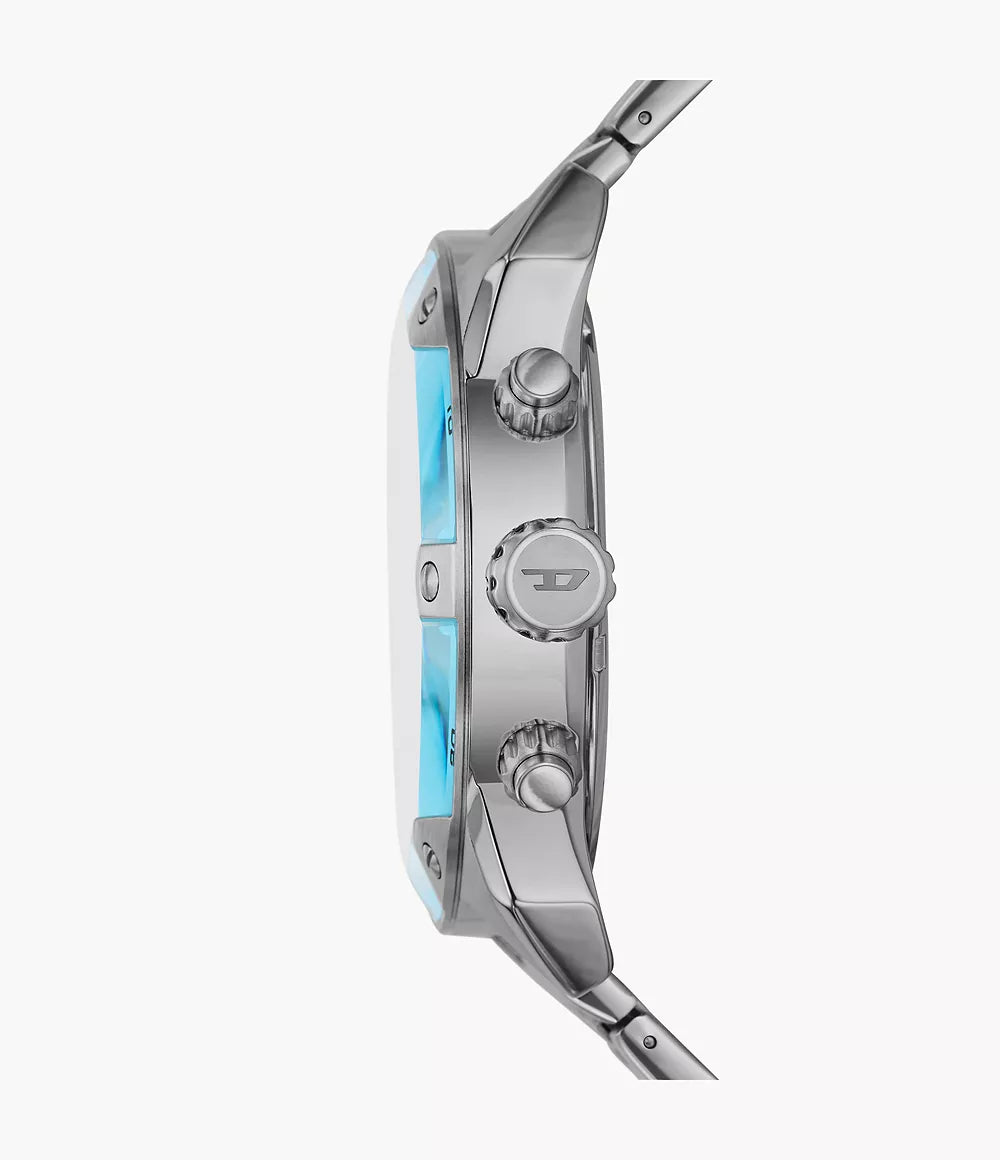 Diesel Spiked Chronograph Stainless Steel Watch