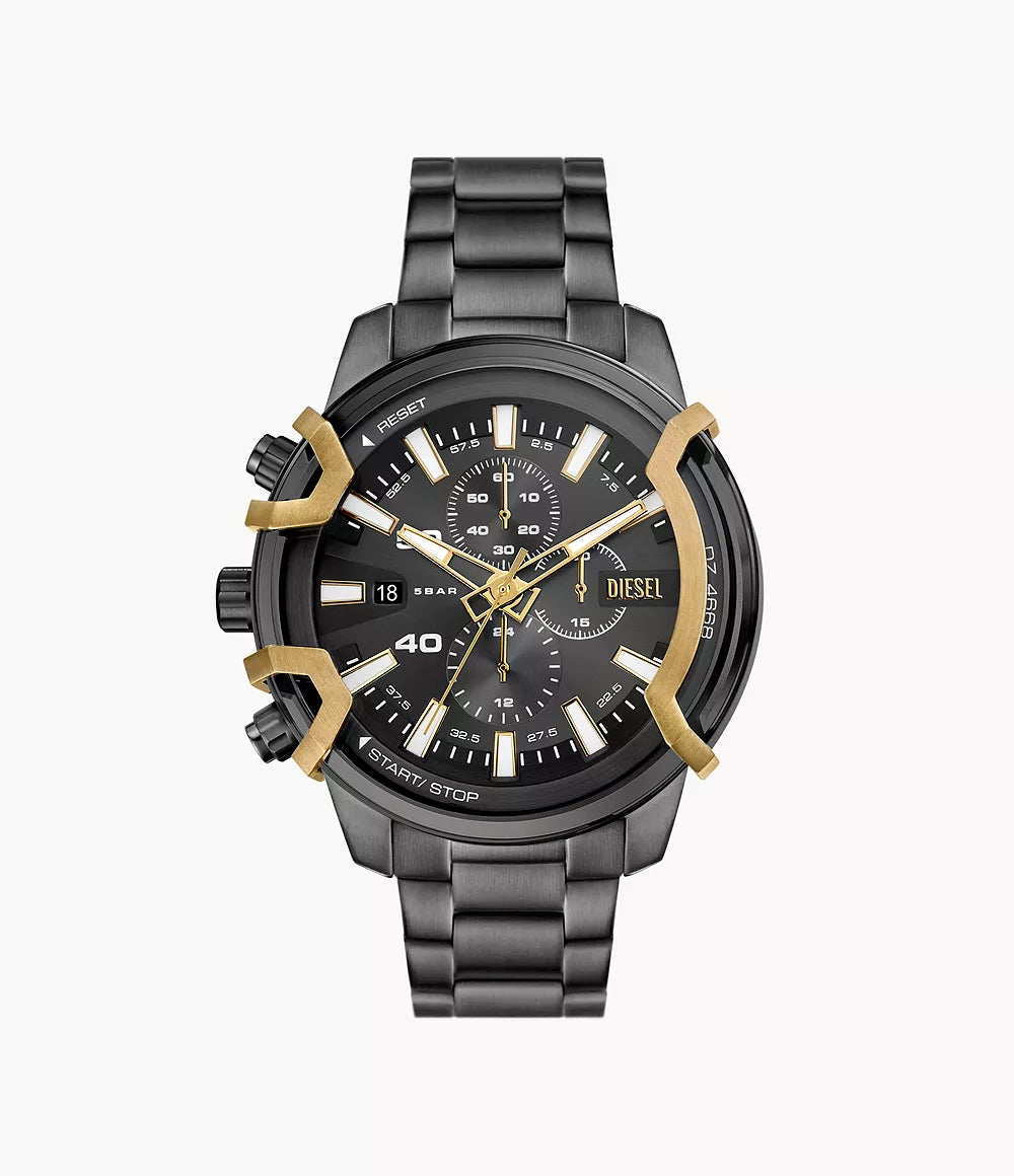 Diesel Griffed Chronograph Two-Tone Stainless Steel Watch