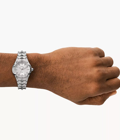 Diesel Vert Three-Hand Stainless Steel Watch