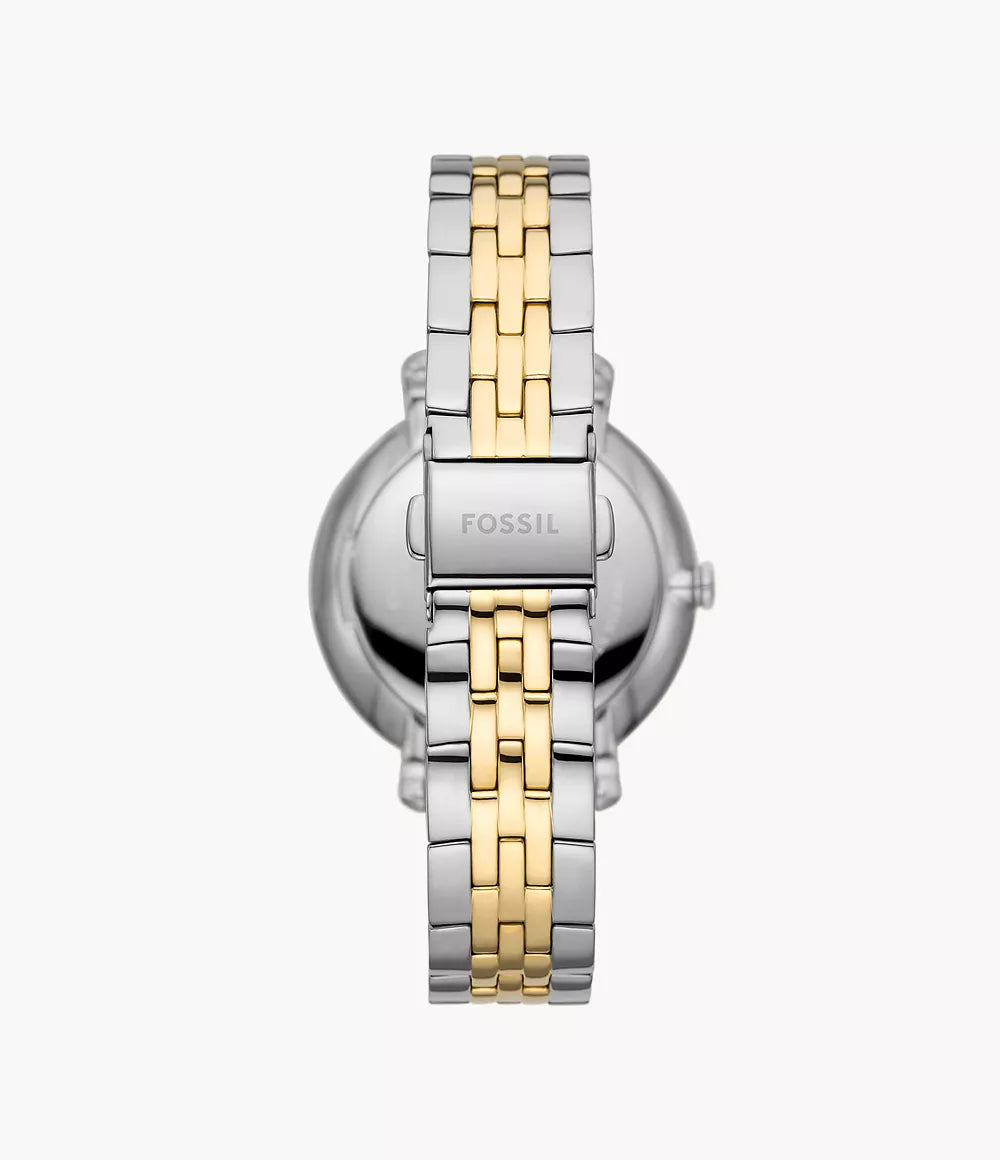 Fossil - Jacqueline Sun Moon Multifunction Two-Tone Stainless Steel Women's Watch